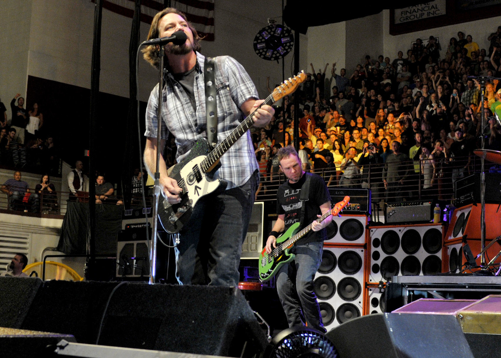 Pearl Jam Adams Center 2012